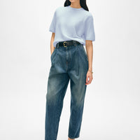Cashmere Roll Trim T-shirt