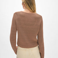 Cotton Tape Fluted Top