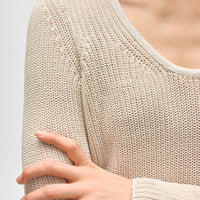 Cotton Tape Fluted Top