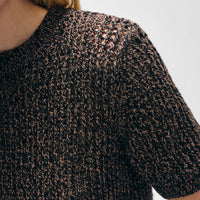 Cotton Mesh T-Shirt