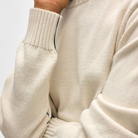 Soft Cotton Rib Trim Sweatshirt