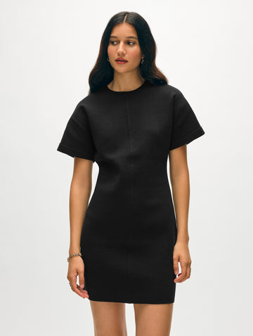 Superfine Organic Cotton Waisted Dress