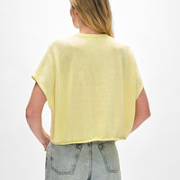 Linen Blend Easy T-Shirt