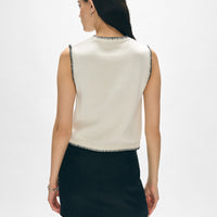 Cotton Blanket Trim Tank